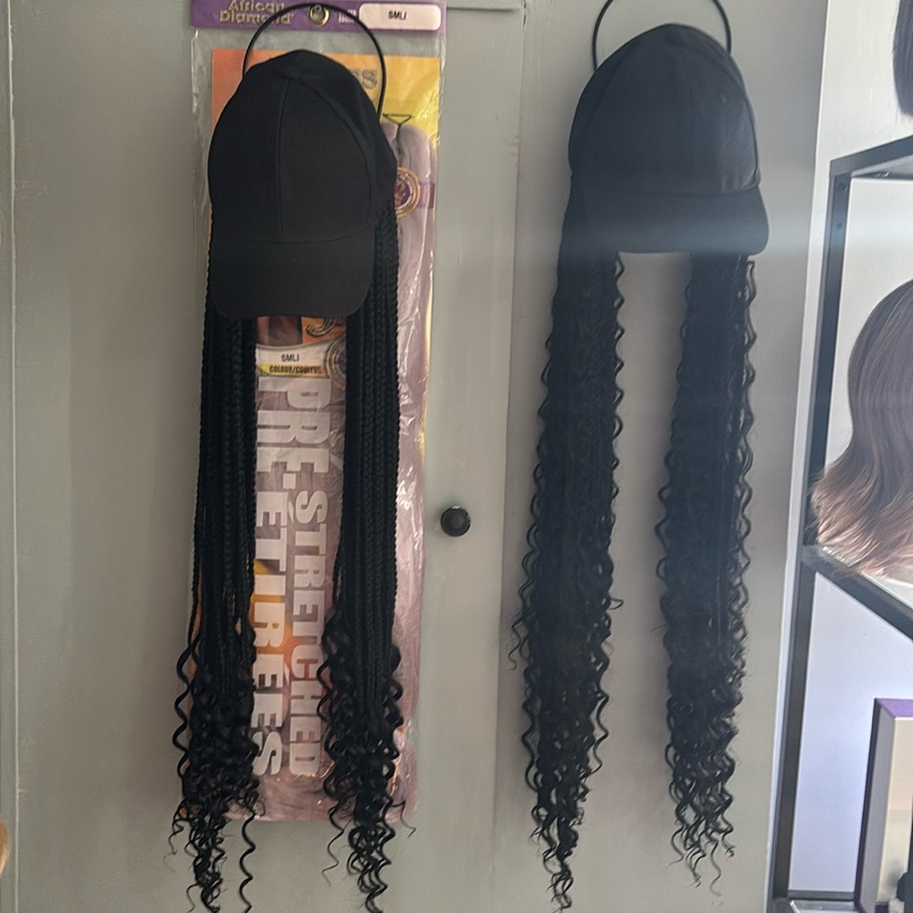 Braided Hat Wigs